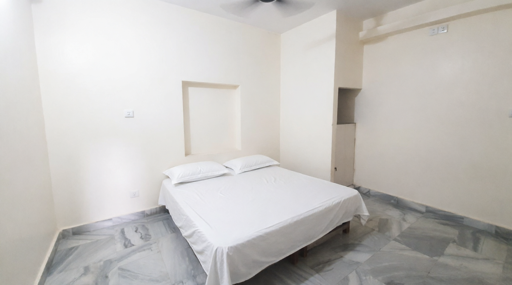 Spacious Non-AC Room Area